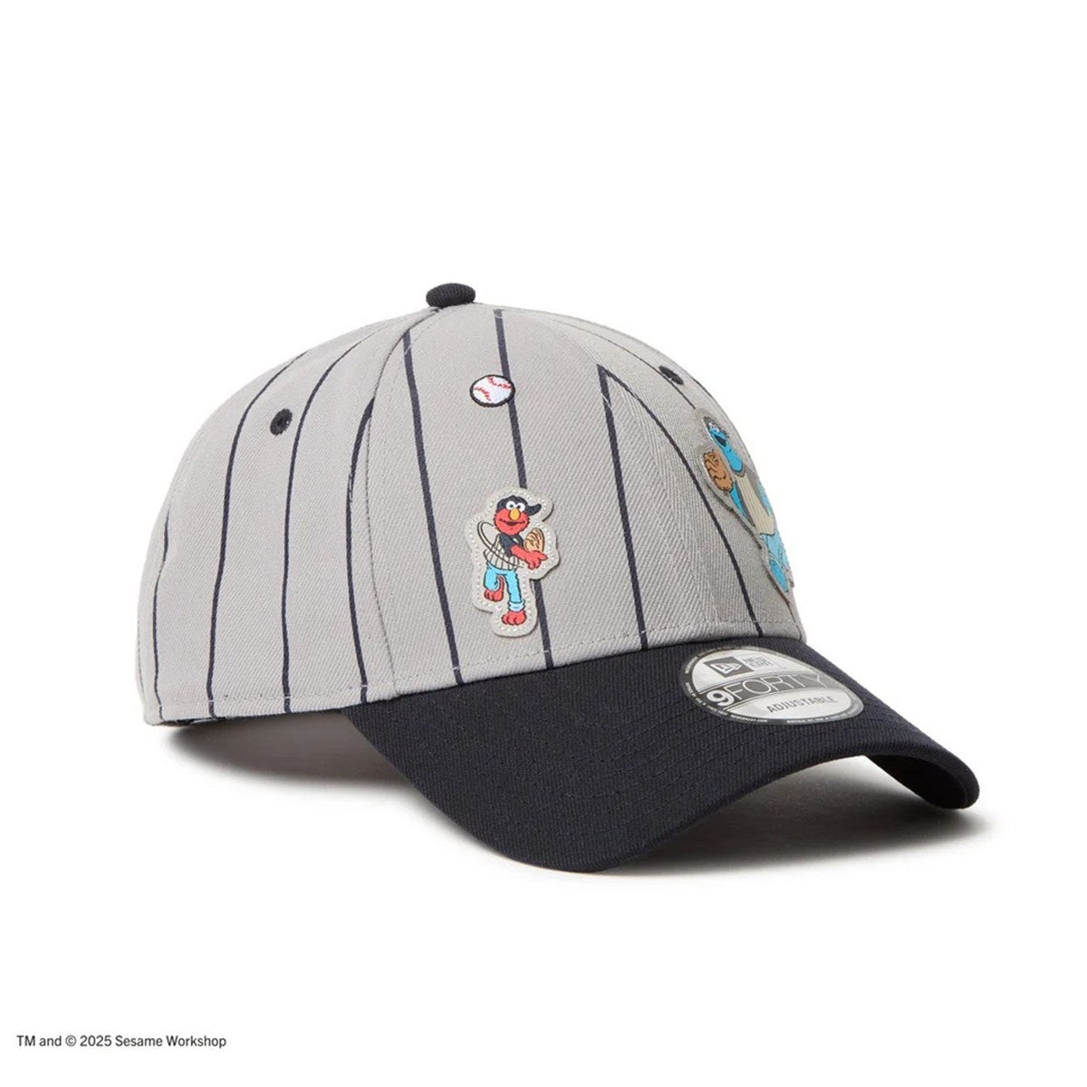 NEW ERA SESAME STREET - 9FORTY BASEBALL GRAY/NAVY 【14682564】