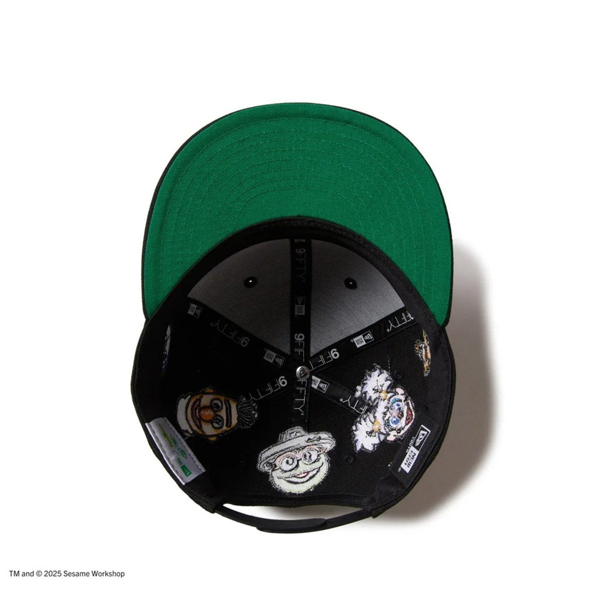 NEW ERA SESAME STREET - Youth 9FIFTY ALLOVER BLACK 【14682463】