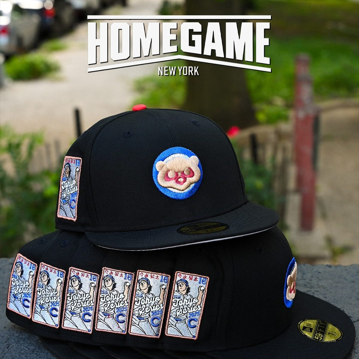 NEW ERA Chicago Cubs - 59Fifty 2025 Tokyo Series Black