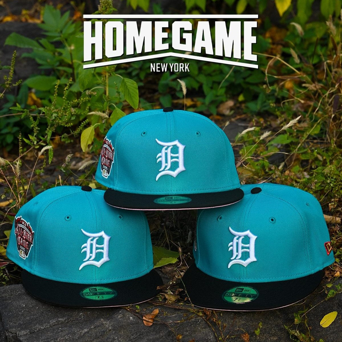 NEW ERA - Detroit Tigers NYCO 59FIFTY World Series 2005 Teal/Black