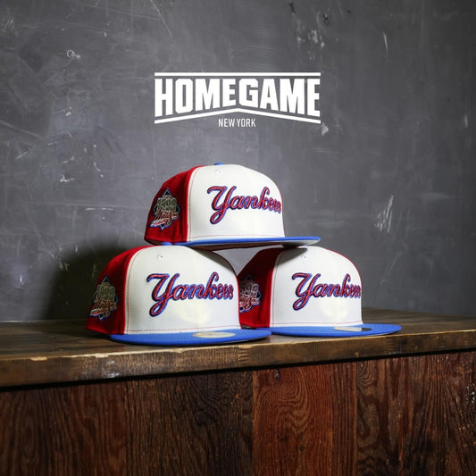 NEW ERA - New York Yankees 1999 World Series Chrome White/Scarlet/Light Royal