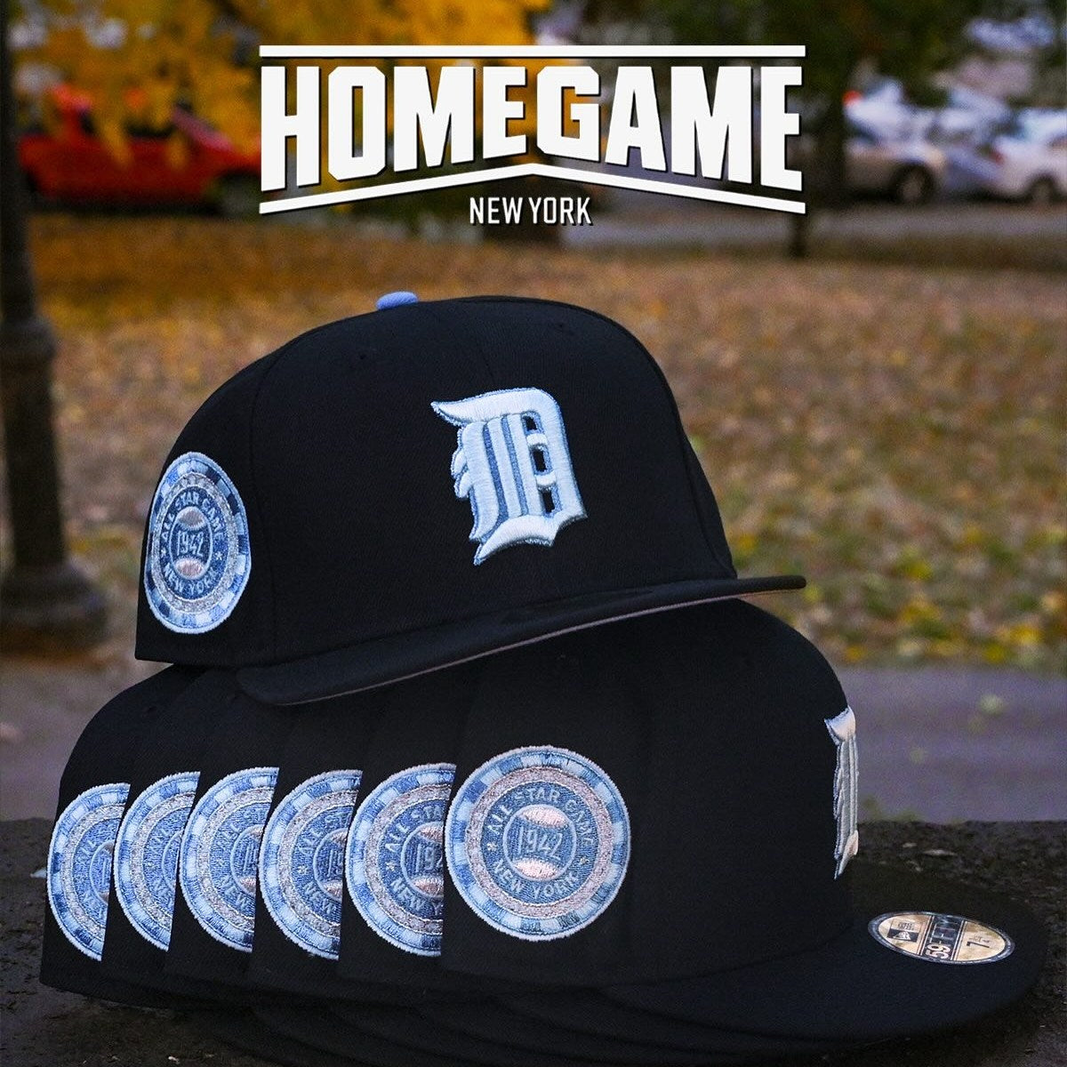 NEW ERA Detroit Tigers - 59FIFTY 1942 All Star BLACK/LIGHT BLUE