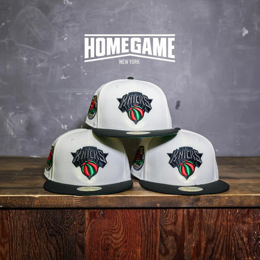 NEW ERA - New York Knicks 59Fifty 2x Champ Chrome White/Black