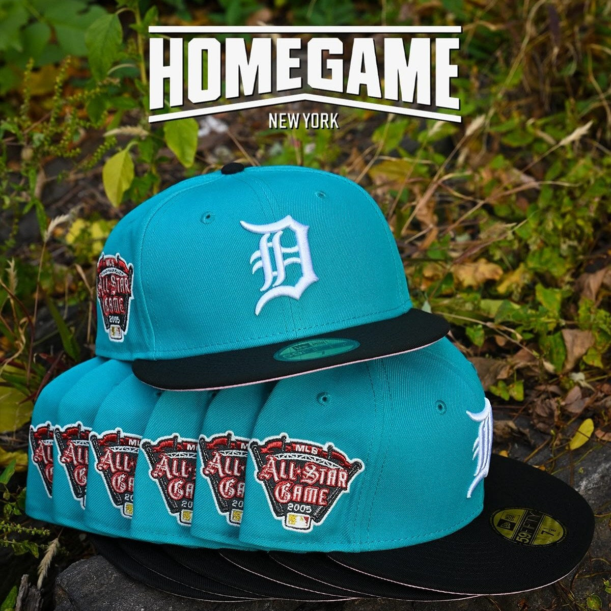NEW ERA - Detroit Tigers NYCO 59FIFTY World Series 2005 Teal/Black【70975942】