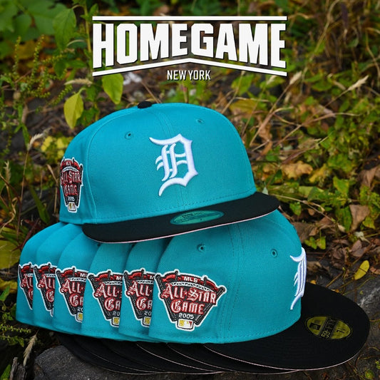 NEW ERA - Detroit Tigers NYCO 59FIFTY World Series 2005 Teal/Black【70975942】