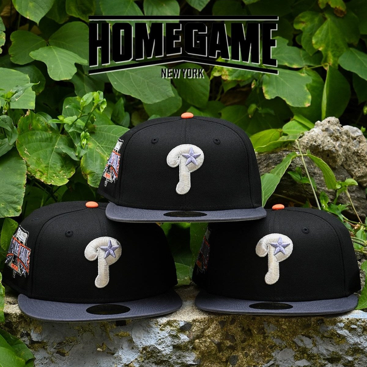 NEW ERA - Philadelphia Phillies 59FIFTY 1996 All Star Game Black/Graphite