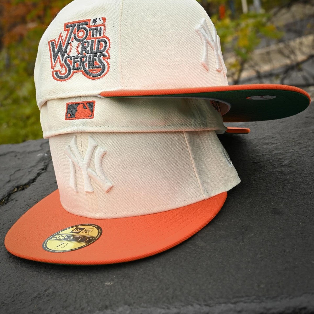 NEW ERA - New York Yankees 59FIFTY 75th World Series Chrome White