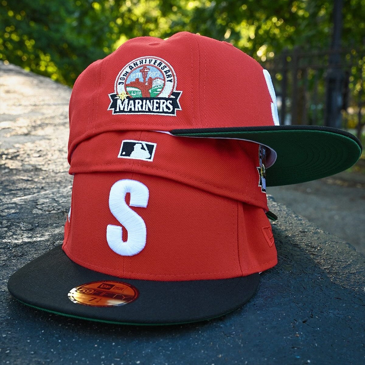 NEW ERA - Seattle Mariners CO 59FIFTY 30th Anniversary Red/Black