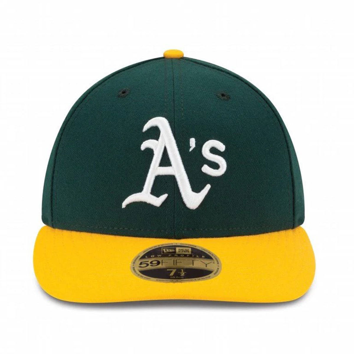 NEW ERA Oakland Athletics - LP 59FIFTY MLB ON-FIELD HOME DGRN/YLW【1355 ...