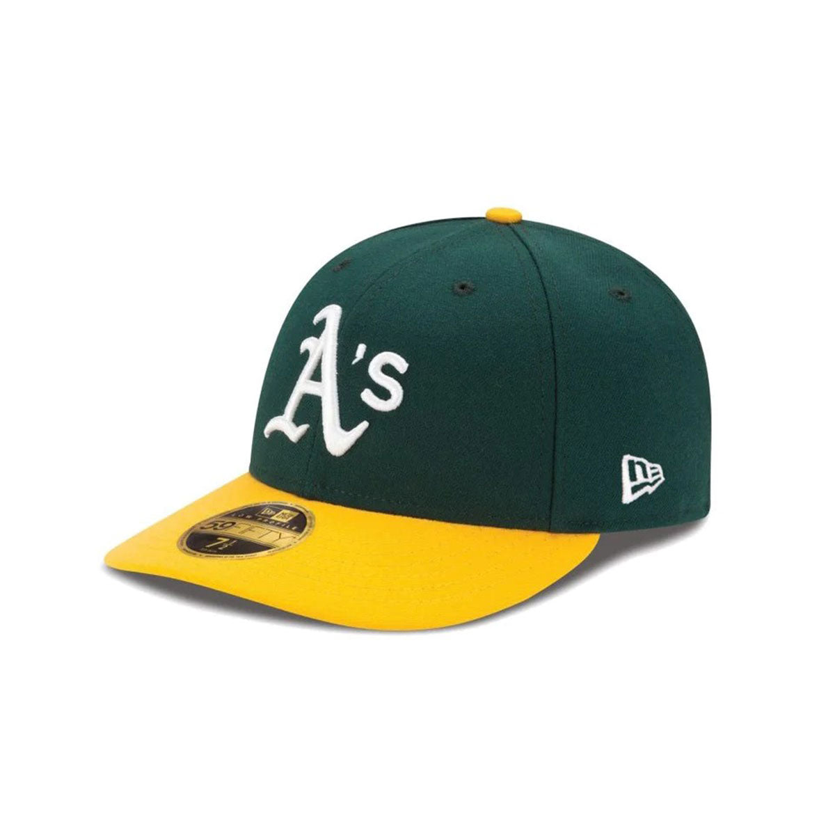 NEW ERA Oakland Athletics - LP 59FIFTY MLB ON-FIELD HOME DGRN/YLW【13554935】