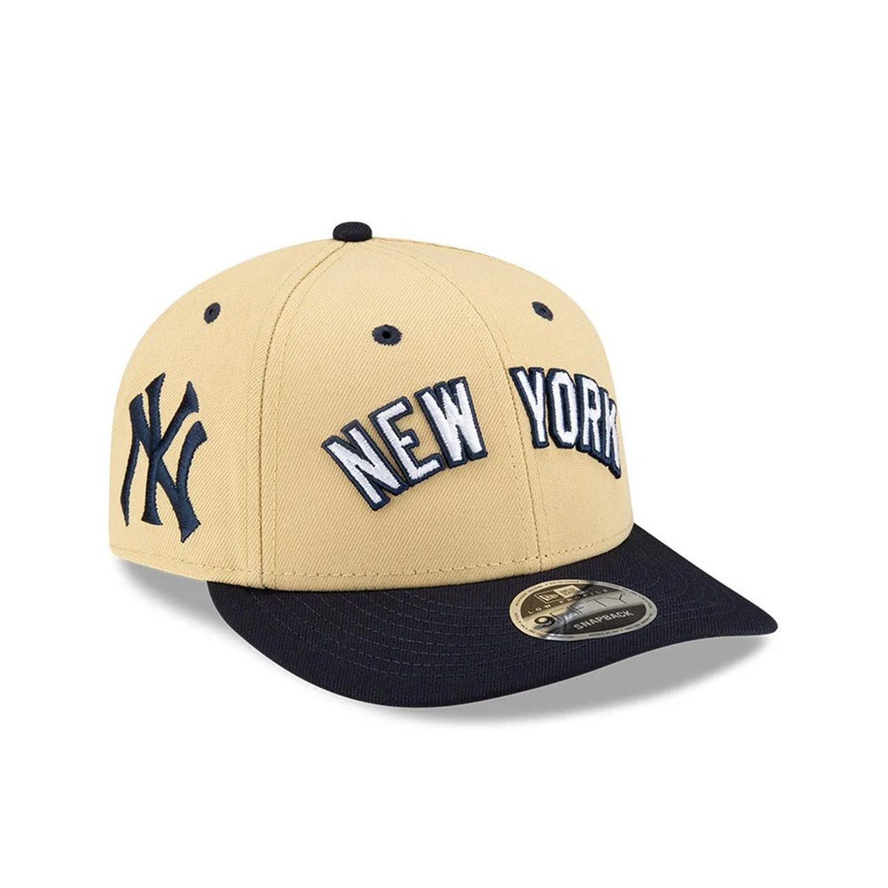 NEW ERA × FELT NEW YORK YANKEES - LP 9FIFTY BLOCK SNAPBACK LIGHT BEIGE [14177164]