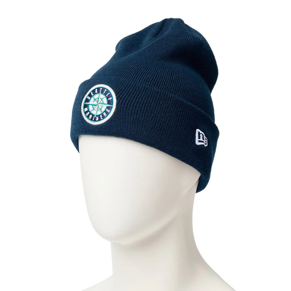 NEW ERA Seattle Mariners - BASIC CUFF KNIT NAVY 【14670054】