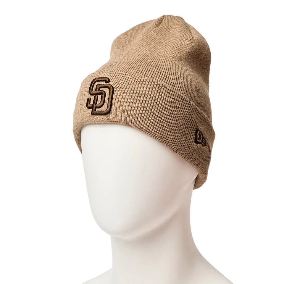 NEW ERA San Diego Padres - BASIC CUFF KNIT BEIGE 【14670057】