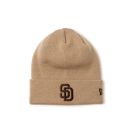 NEW ERA San Diego Padres - BASIC CUFF KNIT BEIGE 【14670057】