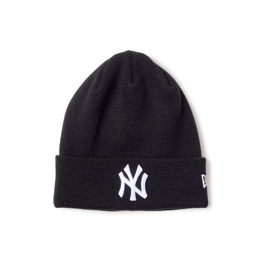 NEW ERA New York Yankees - BASIC CUFF KNIT BLACK 【14670067】