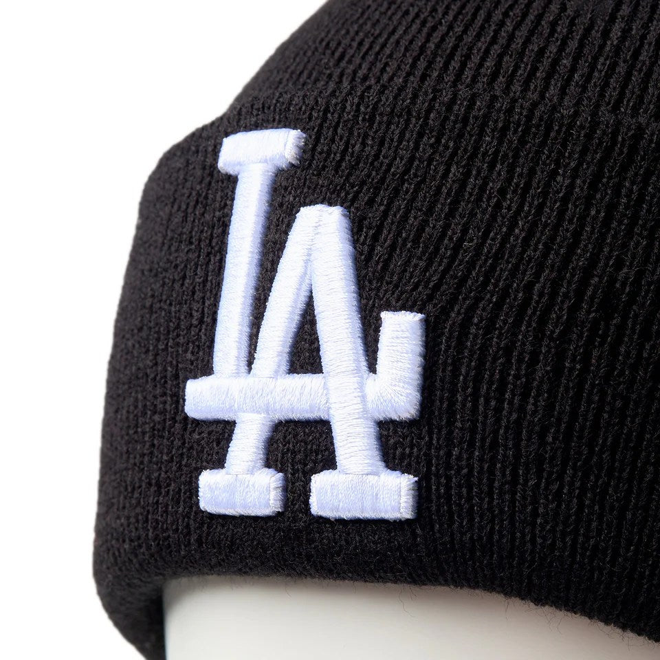NEW ERA Los Angeles Dodgers - BASIC CUFF KNIT BLACK 【14670079】