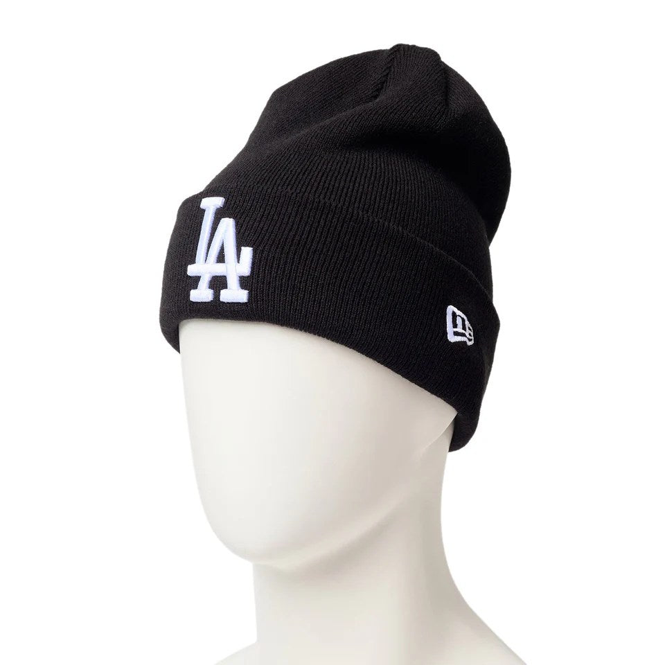 NEW ERA Los Angeles Dodgers - BASIC CUFF KNIT BLACK 【14670079】