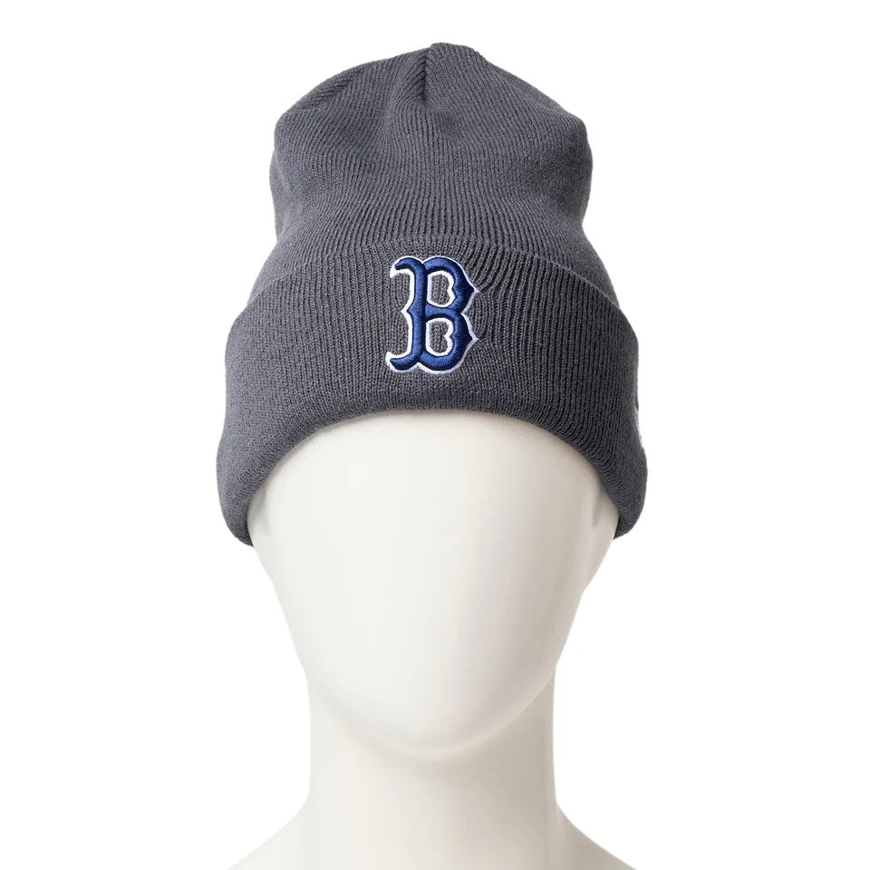 NEW ERA Boston Red Sox - BASIC CUFF KNIT CHARCOAL 【14670109】
