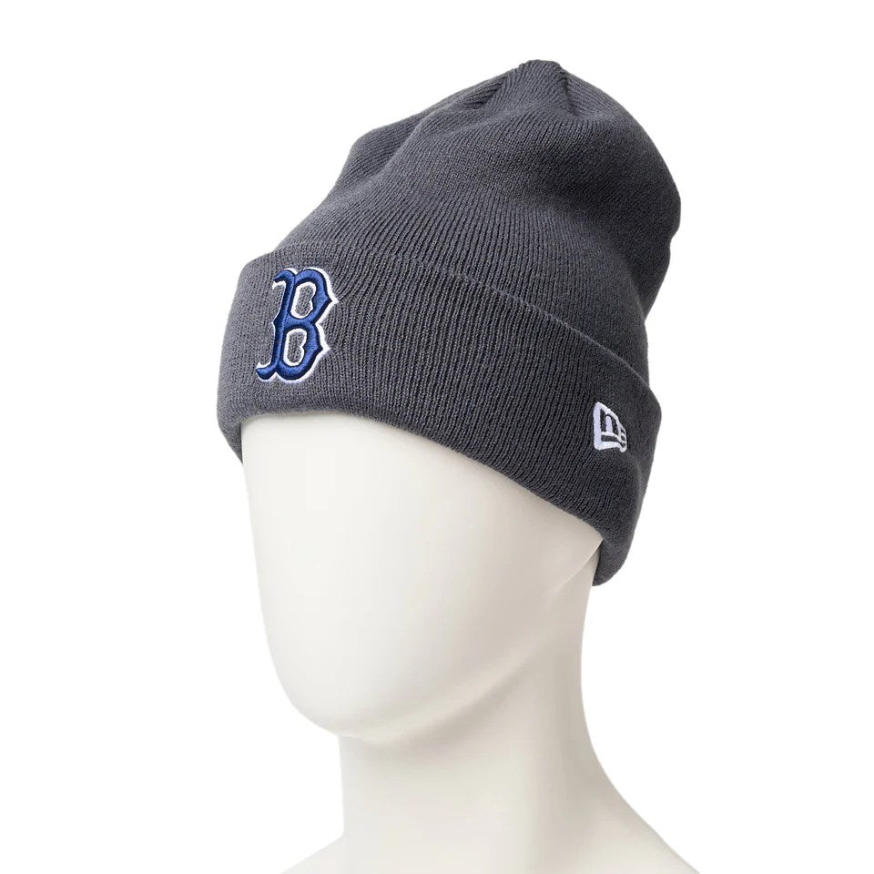 NEW ERA Boston Red Sox - BASIC CUFF KNIT CHARCOAL 【14670109】