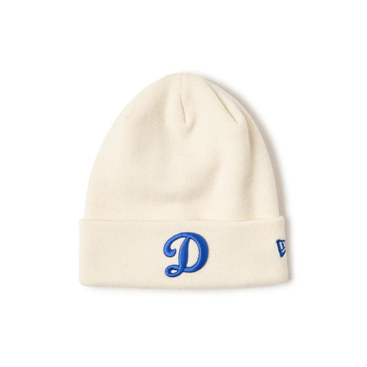 NEW ERA Los Angeles Dodgers - BASIC CUFF KNIT OFF WHITE 【14670078】