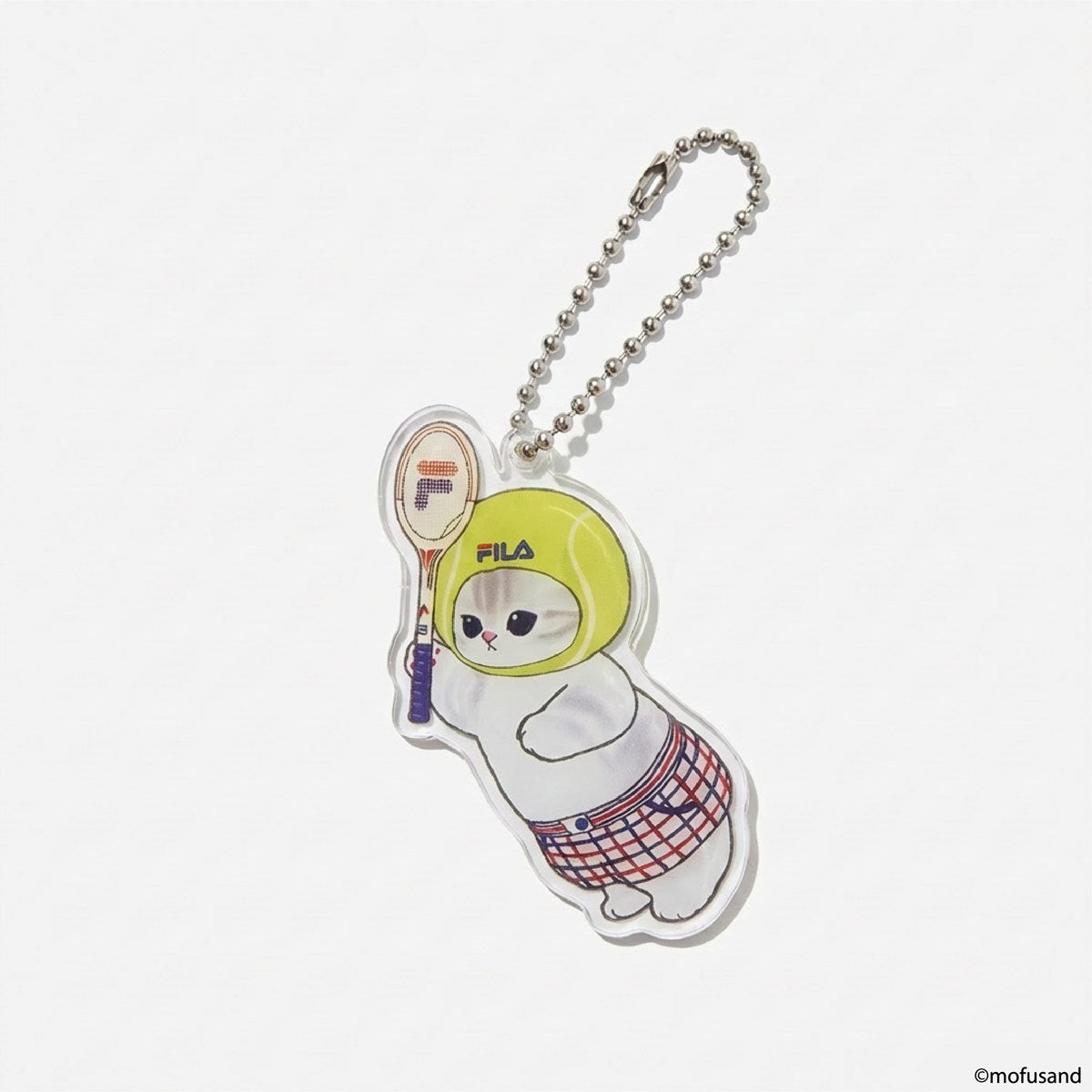 FILA × mofusand - COURT PLUMPY 2 X mof Pure White /Peacoat 【FM0101961-100】