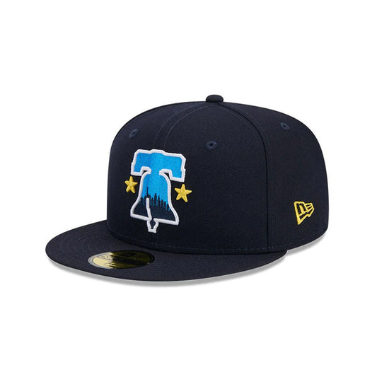 NEW ERA Philadelphia Phillies - 59FIFTY  ON-FIELD MLB City Connect NAVY【14521633】