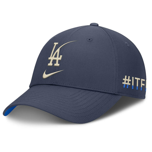 Fanatics - Los Angels Dodgers NIKE CITY CONNECT CLUB STRUCTURED UV POLY RIPSTOP CAP【NB02-097T-LD-Z8F】