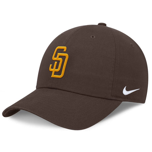 Fanatics - San Diego Padres NIKE PRIMETIME CLUB UNSTRUCTURED ORGANIC COTTON CAP【NB01-20Q-PYP-YMR】