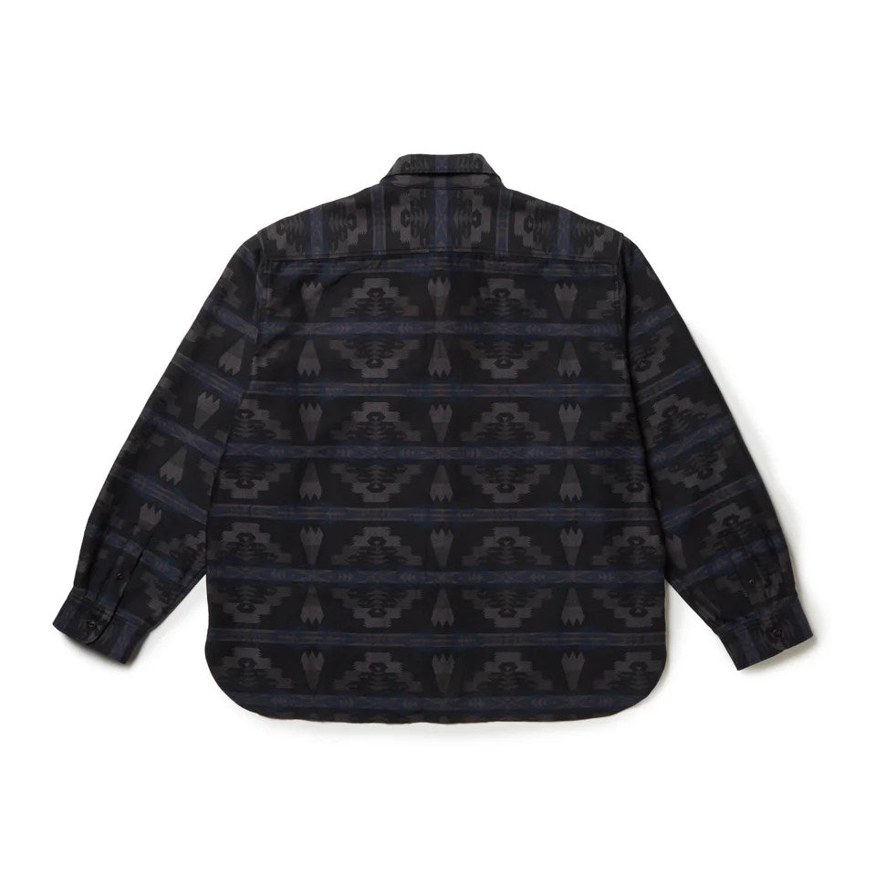 NEW ERA Pendleton - LS OVEWSIZED SHIRT BLACK【14683926】