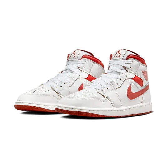 NIKE AIR JORDAN 1 MID SE ” WHITE/RED " ナイキ エア ジョーダン 1 ミッド " ホワイト/レッド " 【FJ3458-160】