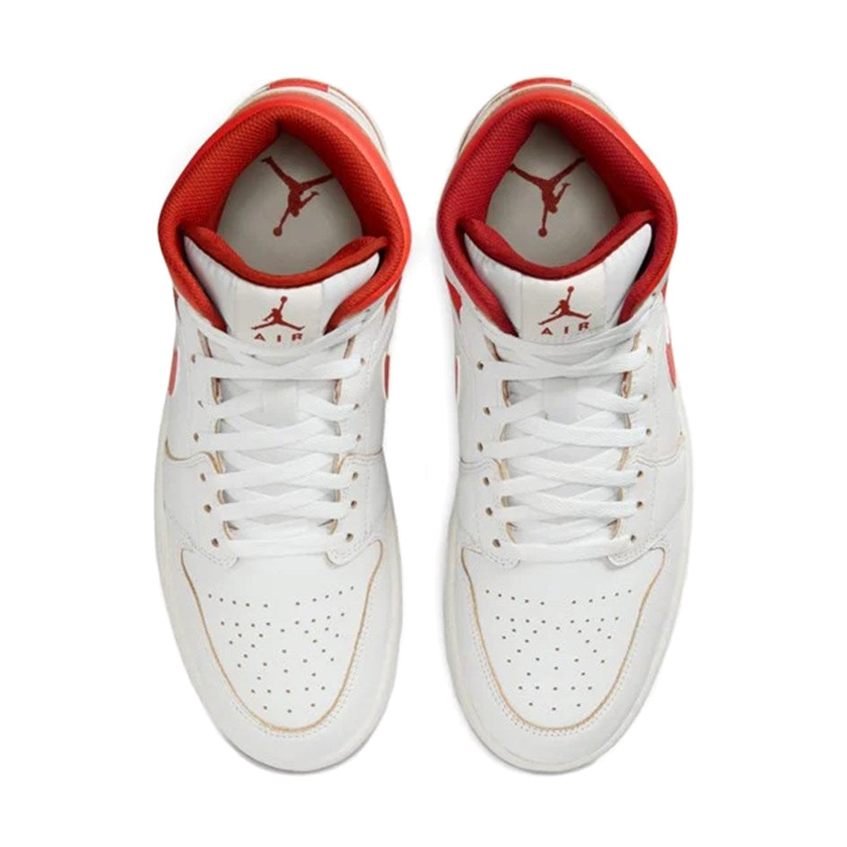 NIKE AIR JORDAN 1 MID SE ” WHITE/RED " ナイキ エア ジョーダン 1 ミッド " ホワイト/レッド " 【FJ3458-160】