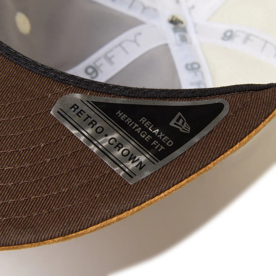 NEW ERA New York Yankees - RC 9FIFTY MLTN SUEDE OFF WHITE/MUSTARD 【14667630】