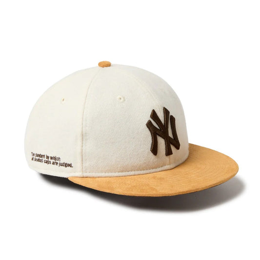 NEW ERA New York Yankees - RC 9FIFTY MLTN SUEDE OFF WHITE/MUSTARD 【14667630】