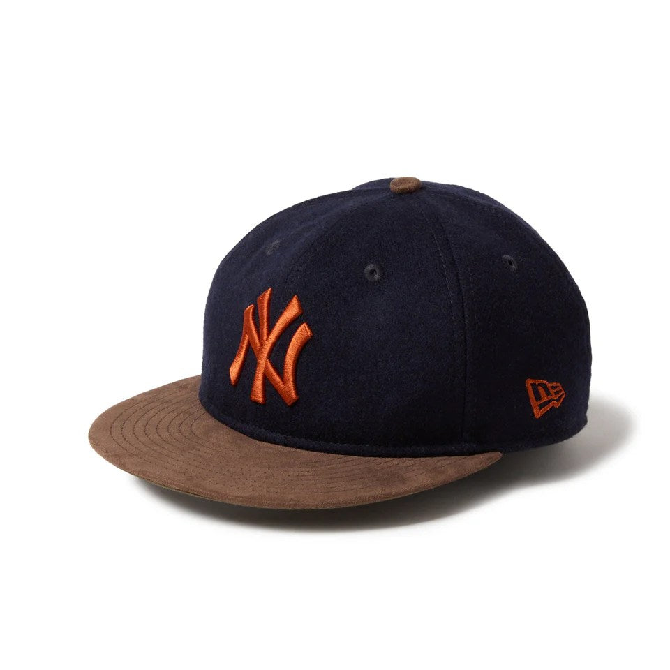 NEW ERA New York Yankees - RC 9FIFTY MLTN SUEDE NAVY/BROWN 【14667631】