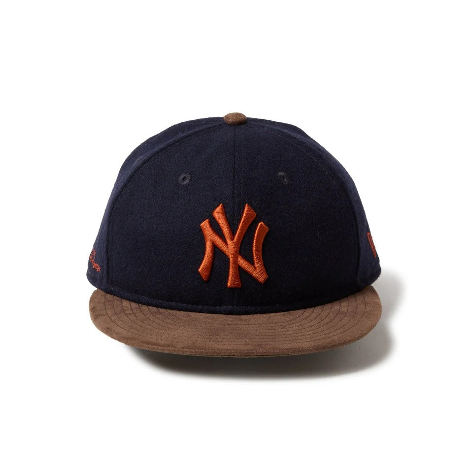 NEW ERA New York Yankees - RC 9FIFTY MLTN SUEDE NAVY/BROWN 【14667631】