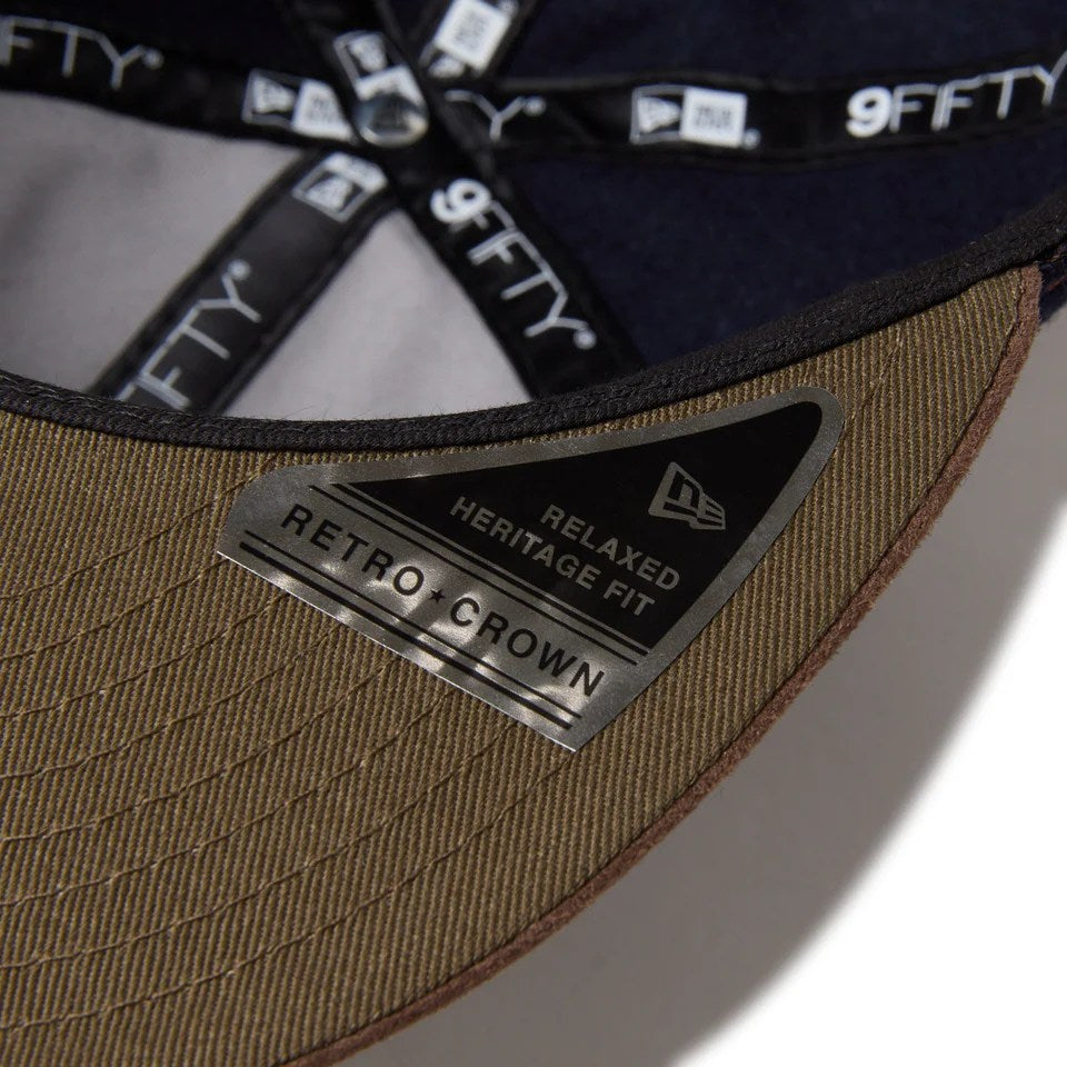 NEW ERA New York Yankees - RC 9FIFTY MLTN SUEDE NAVY/BROWN 【14667631】