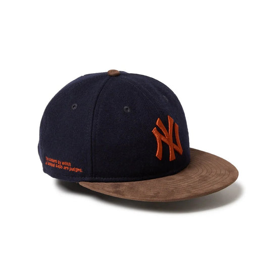 NEW ERA New York Yankees - RC 9FIFTY MLTN SUEDE NAVY/BROWN 【14667631】