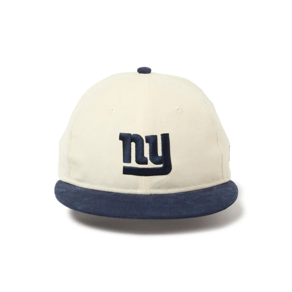 NEW ERA NEW YORK GIANTS - RC 9FIFTY MIN-NANO Powered by GORO NAKATSUGAWA Corduroy IVORY/NAVY 【14703358】