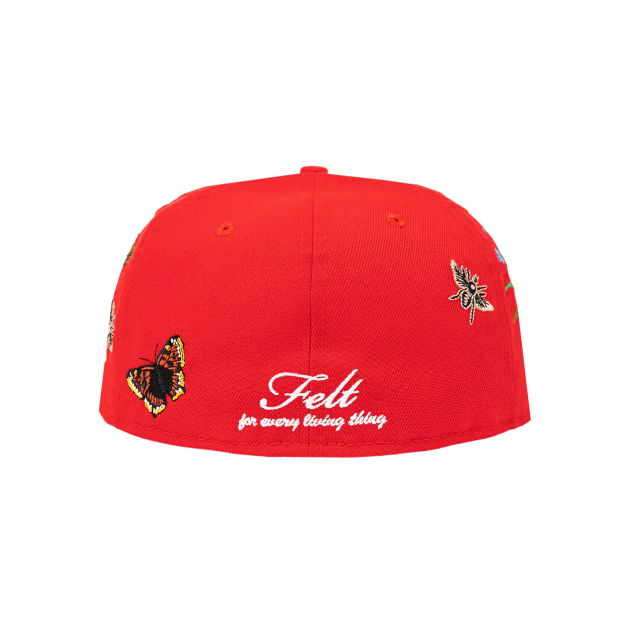 NEW ERA × FELT 紐約洋基隊 - 59FIFTY BUTTERFLY GARDEN RED