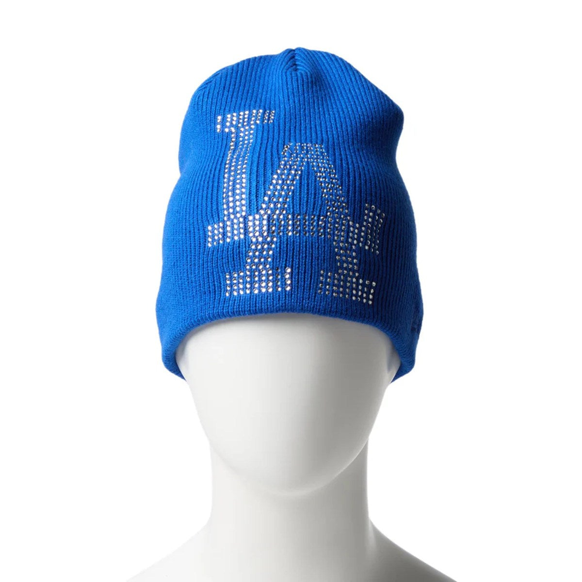 NEW ERA Los Angeles Dodgers - BASIC BEANIE BIG RHINESTONE ROYAL 【14670027】