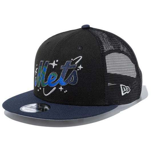 NEW ERA New York Mets - 9FIFTY TRACKER Earth Day BLACK/NAVY【14961034】