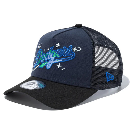 NEW ERA Los Angeles Dodgers - 9FORTY A-Frame TRACKER Earth Day NAVY/BLACK 【14961039】