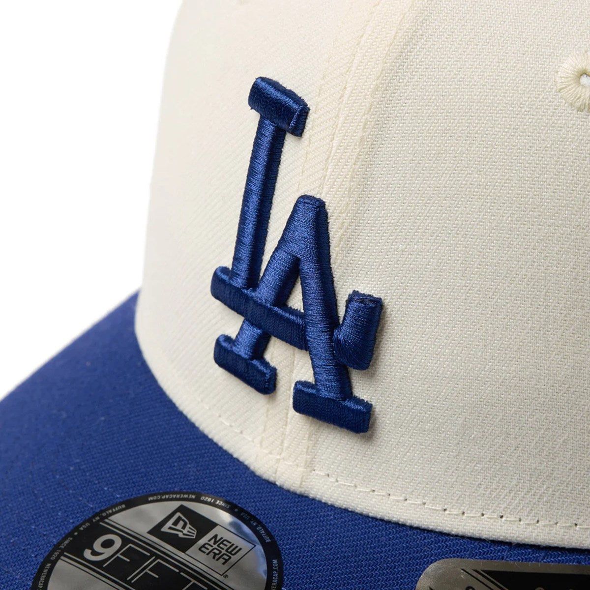 NEW ERA Los Angeles Dodgers - Youth 9FIFTY STRETCH CREAM/DARK ROYAL 【14671547】
