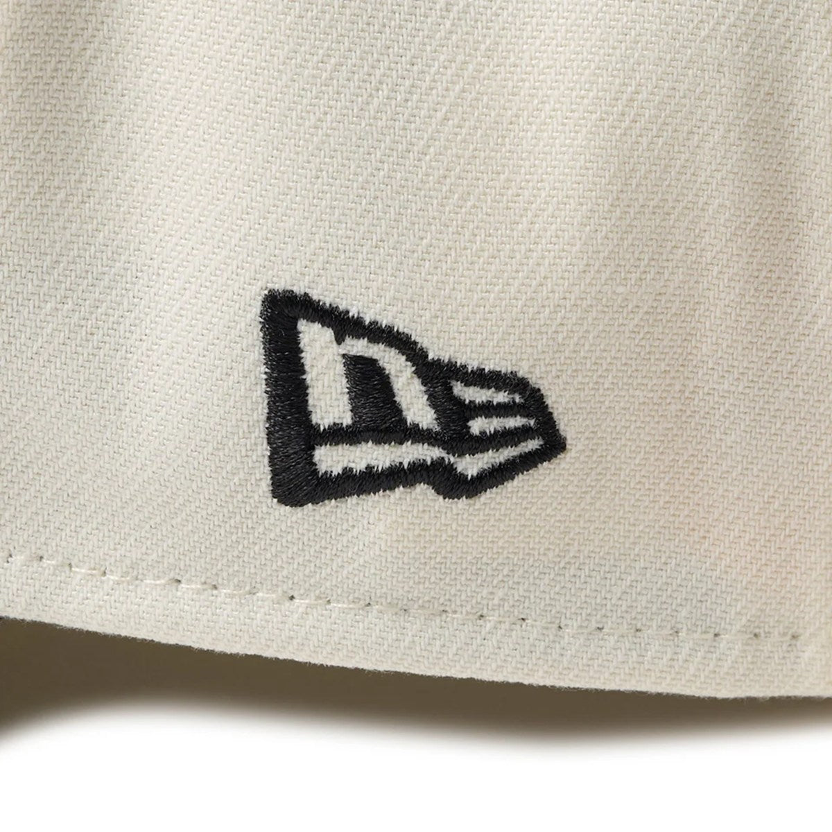 NEW ERA - Youth 9FIFTY STRETCH BOX LOGO CREAM/BLACK【14671548】