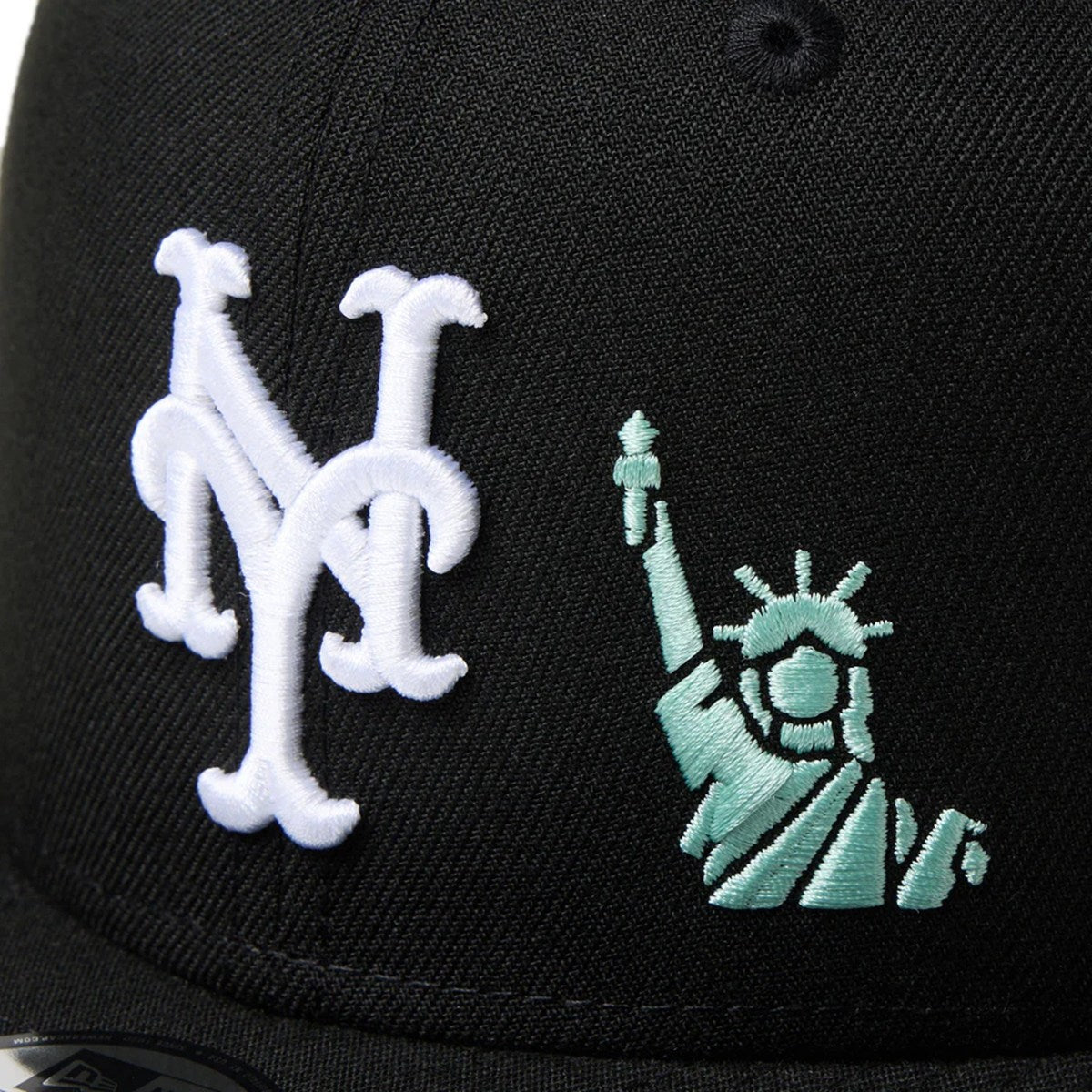 NEW ERA New York Mets - YOUTH 59FIFTY SOL EMB BLACK 【14671550