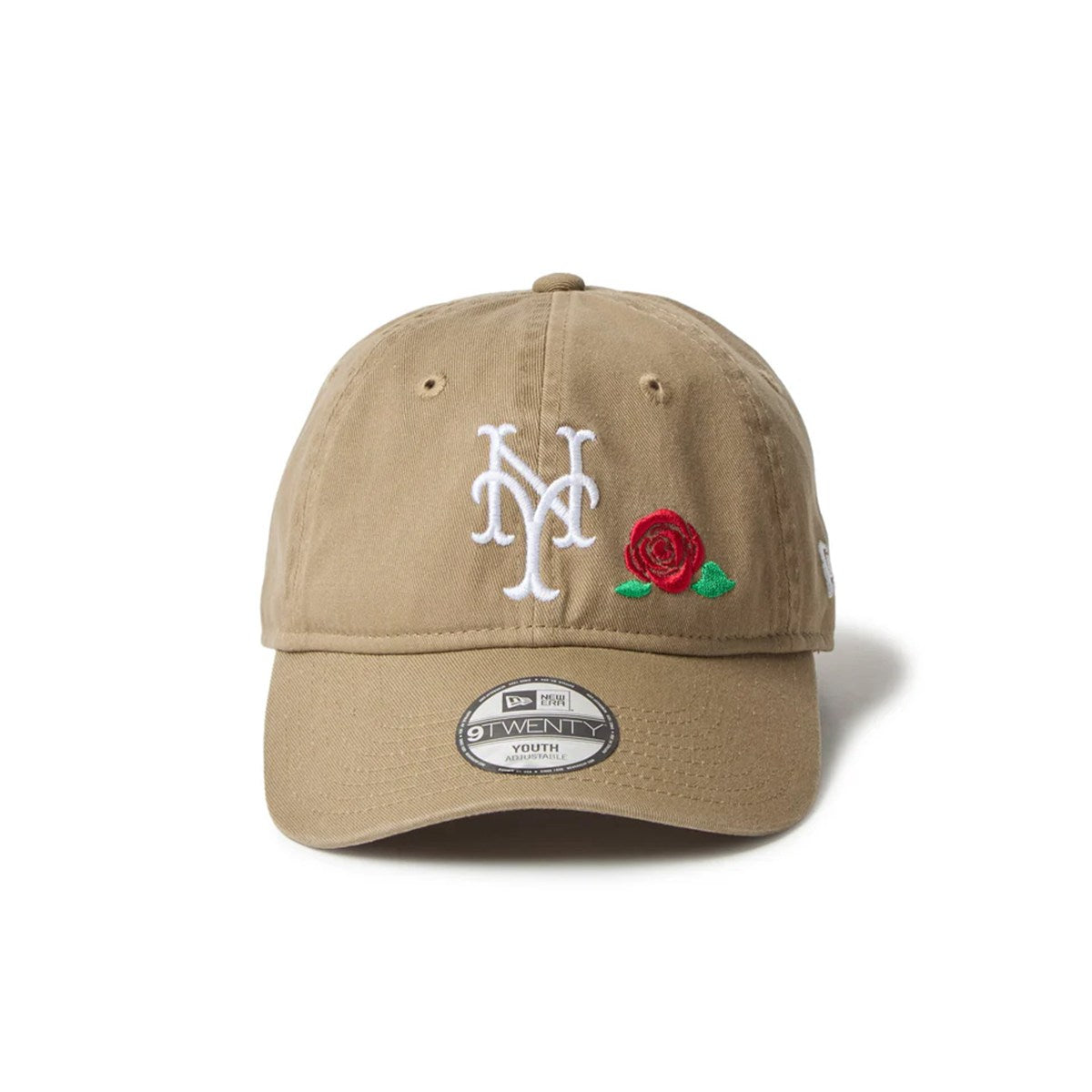 NEW ERA New York Mets - YOUTH 9TWENTY ROSE EMB BRITISH KHAKI