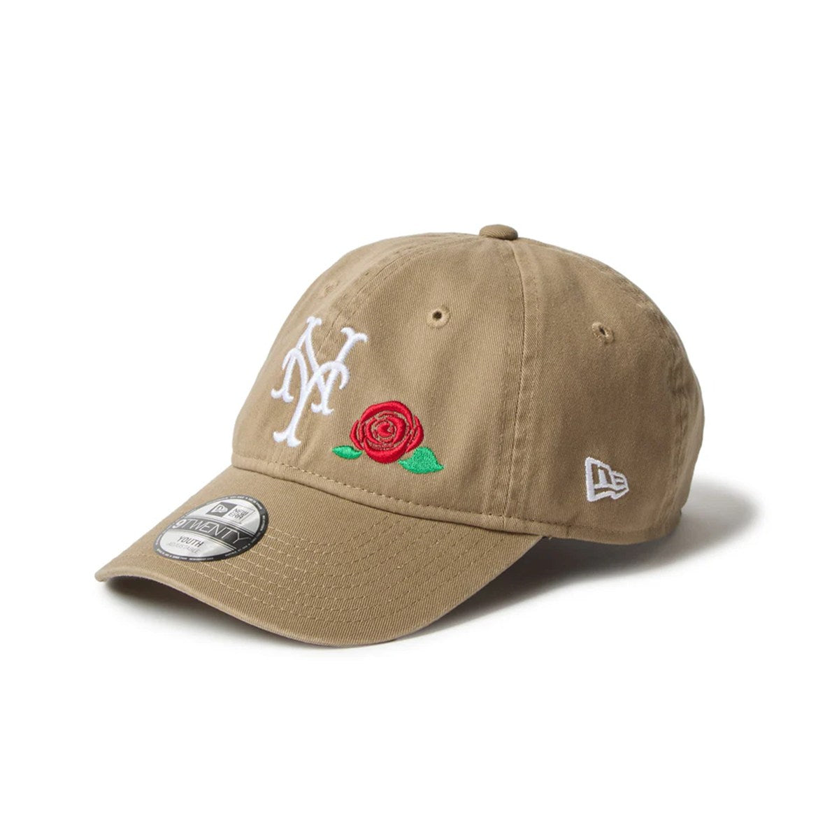 NEW ERA New York Mets - YOUTH 9TWENTY ROSE EMB BRITISH KHAKI