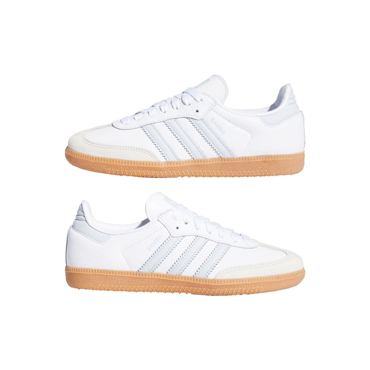 adidas SAMBA OG W WHITE/HALBLUE/OWHITE アディダス サンバ オージー W フットウェアホワイト/ヘイローブルー/オフホワイト【IE0877】