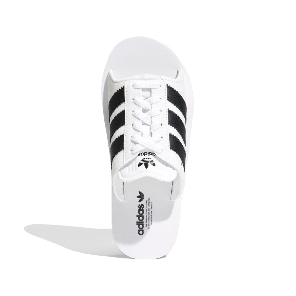 Adidas Gazelle Beach Slides GAZELLE BEACH SLIDES W FTWWHT/CBLACK/FTWWHT Footwear White x Black x Footwear White [JQ7420]