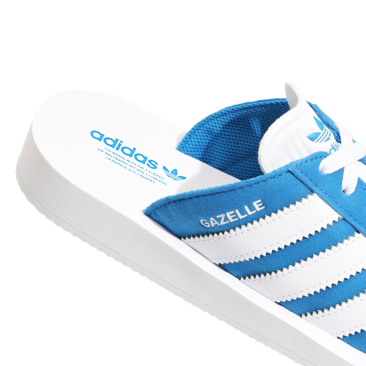 adidas GAZELLE BEACH W BLUBIR/FTWWHT/FTWWHT アディダス ガゼル ビーチ ウィメンズ ブルーバード/フットウェアホワイト/フットウェアホワイト【JQ7425】